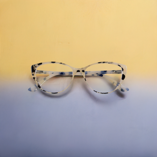 Women's Blue Light Blocking Glasses Cateye Clear Cat Eye
